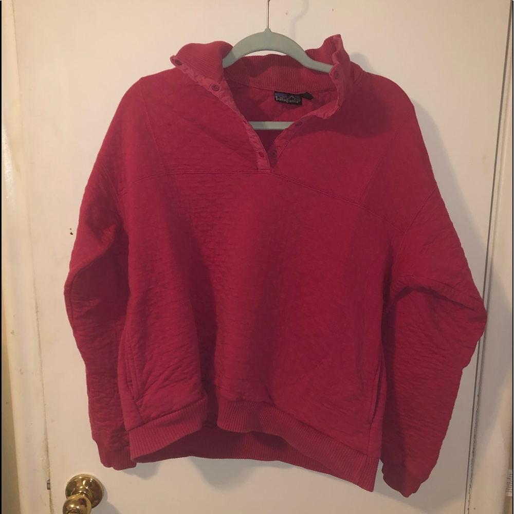 Pink Patagonia Button Up